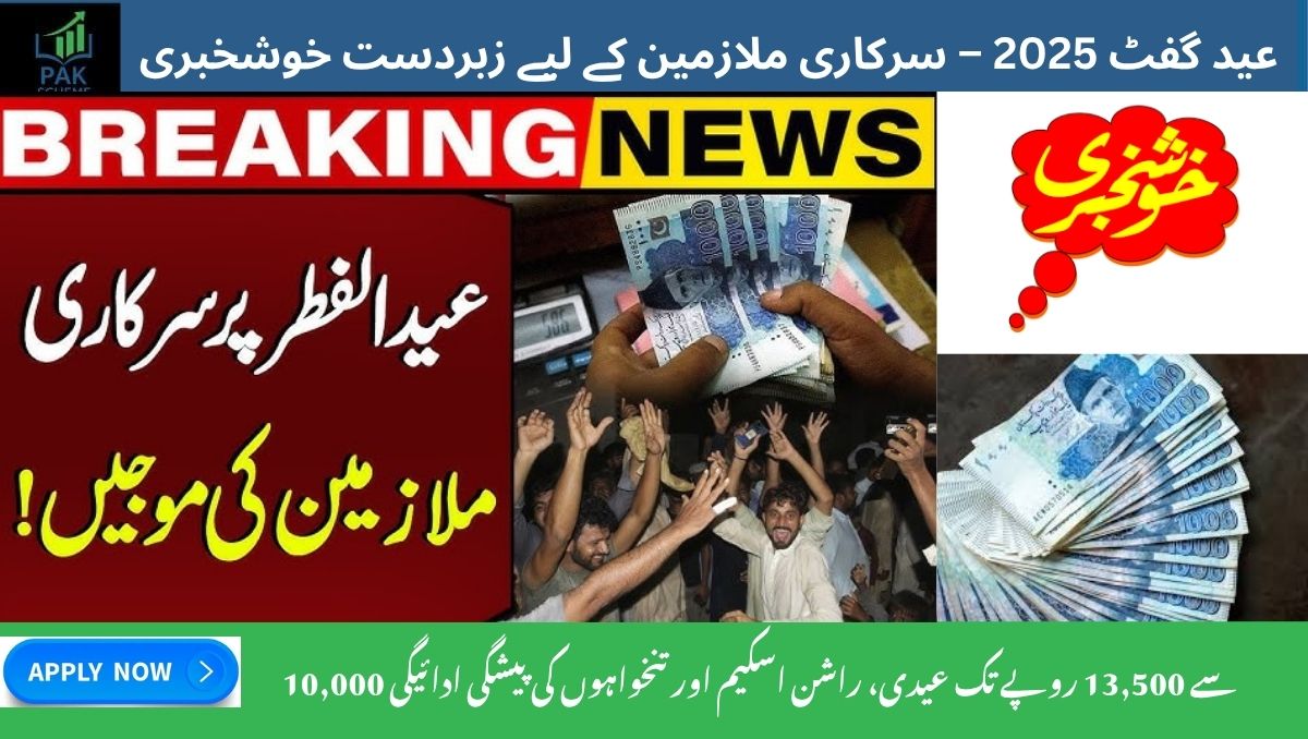You are currently viewing Eid Gift 2025 for Govt Employees – Huge Relief Announced Before Eid