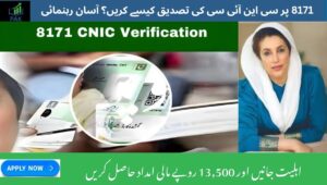 Read more about the article How to Verify Your CNIC for 8171 — Simple Guide to Eligibility & Payments