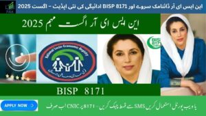 Read more about the article NSER Dynamic Survey & BISP Payment Update – August 2025 Campaign