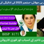 BISP July–Sept 2025 Payment News